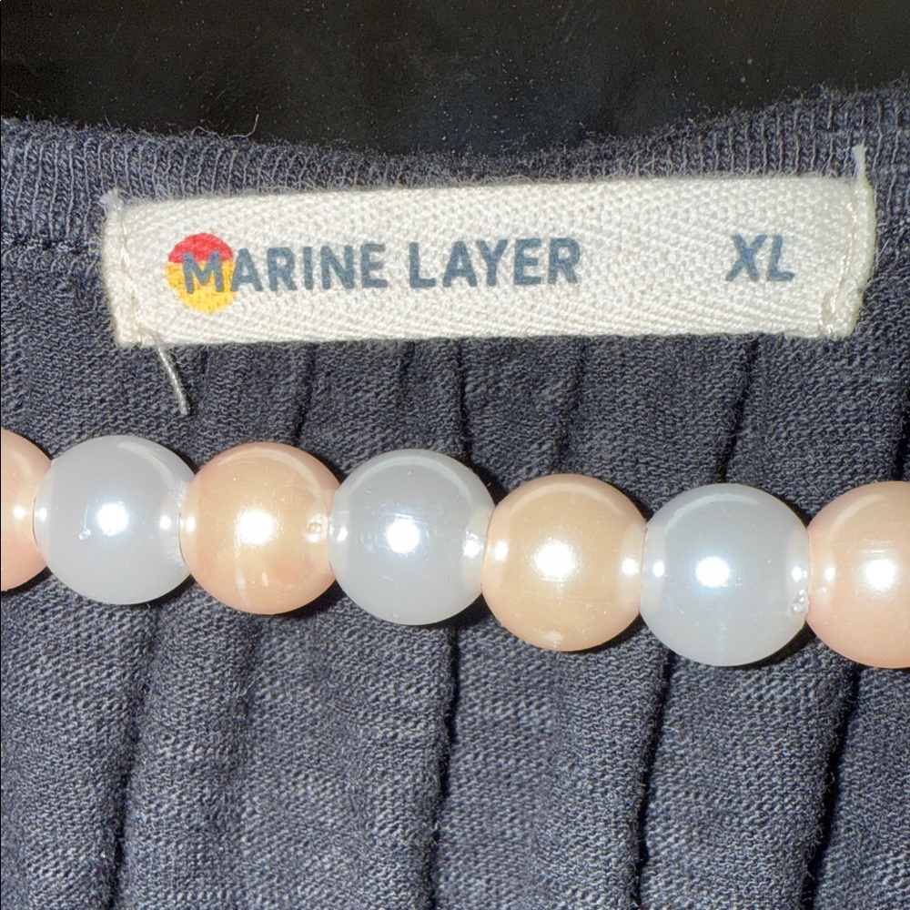 Marine Layer V-Neck Dress - Picture 7 of 7